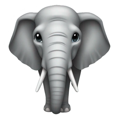 php elephant head only sticker
