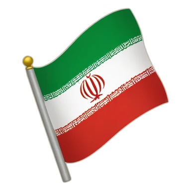 The flag of Iran during the Pahlavi period sticker