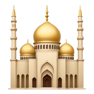 Mosque under construction  sticker