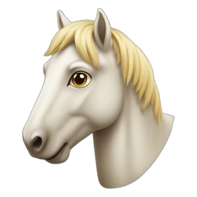 Cheval sur ours sticker