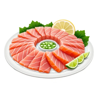 white-fleshed sashimi sticker