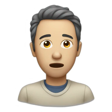 man who breathes sticker