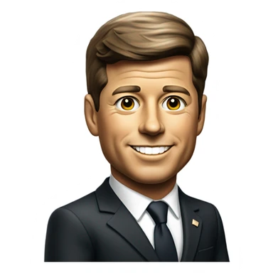 John F. Kennedy sticker