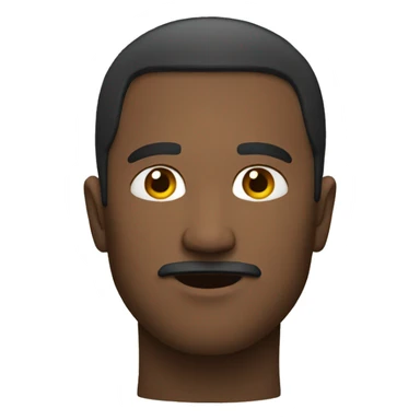 man facing sideways sticker