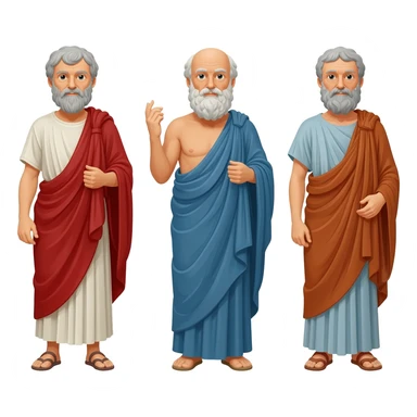 plato socrates Aristotle sticker