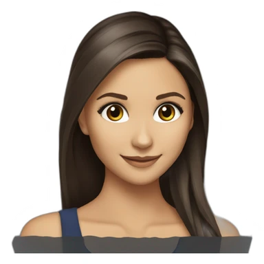 nina dobrev sticker