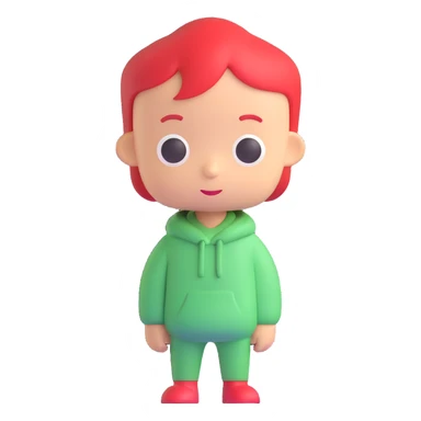 character similar to the reference image, style 3, variation 4 sticker