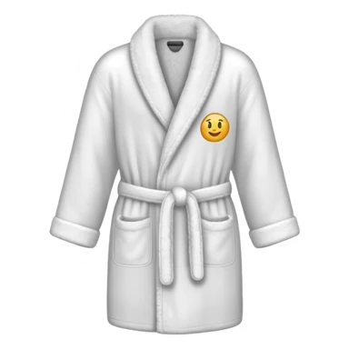 bath robe sticker