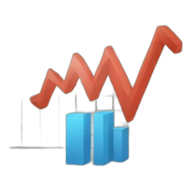 Trading chart sticker