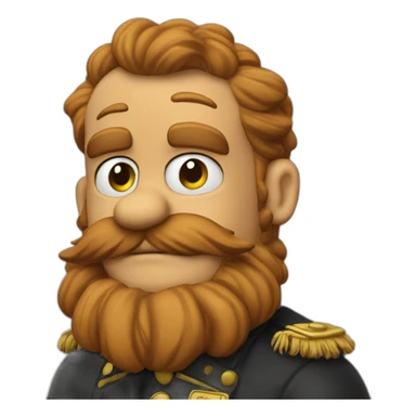 Garfield tenant un drapeau belge sticker