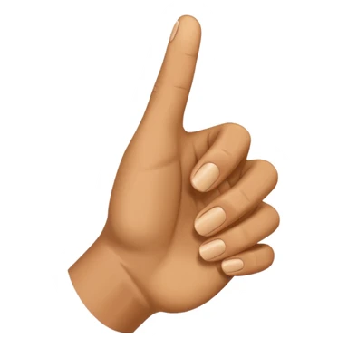 una de señalar sticker