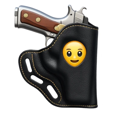 black holster sticker