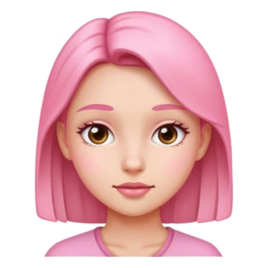 Pink clean girl aesthetic  sticker