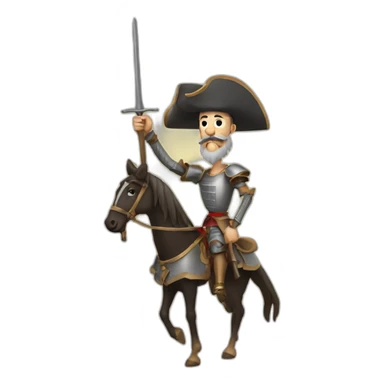 Don Quixote sticker