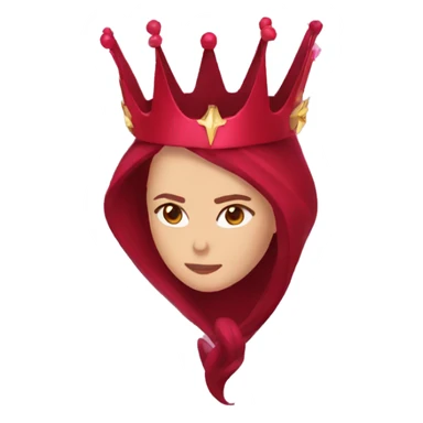 Scarlet Witch Crown sticker