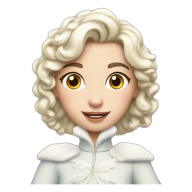 Reine des neige sticker