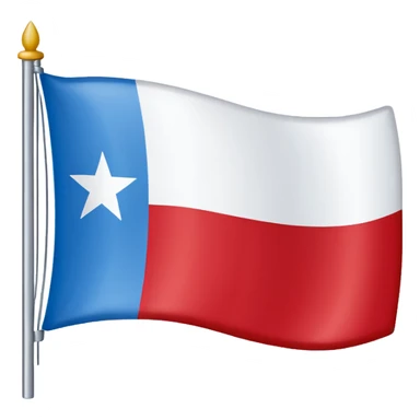 Hazme un emoji con la bandera de Texas  sticker