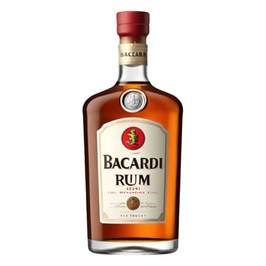 Bacardi sticker