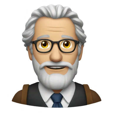 Rothaar Grossvater sticker