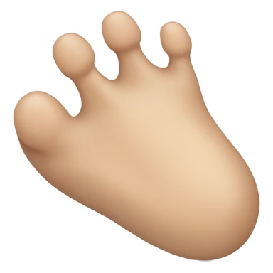 Prosthetic toe sticker