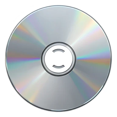 CD disk sticker