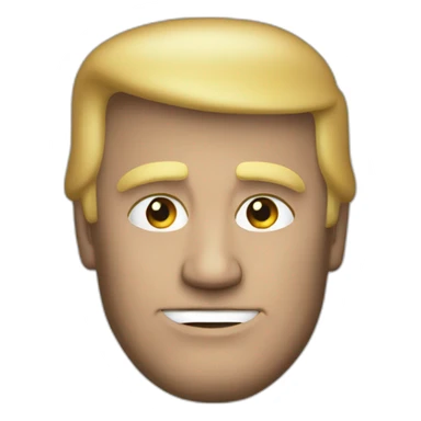 Donald Trump en noir sticker