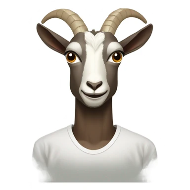 Kanye West as a goat sticker