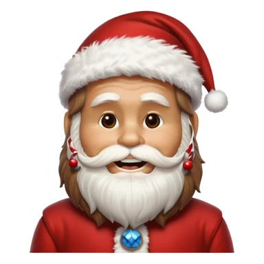 chewbacca santa sticker