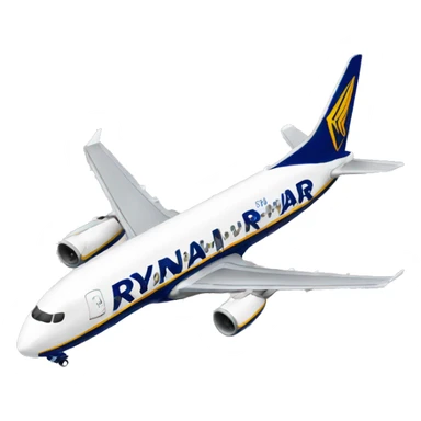 Ryanair plane sticker