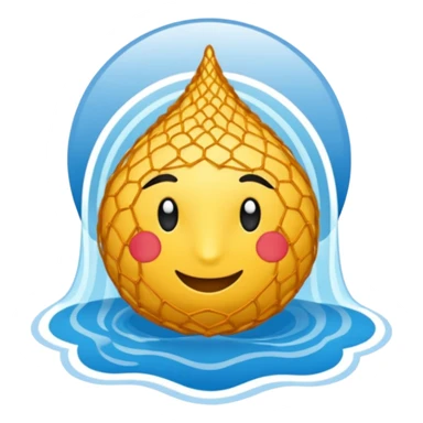 Mavi yuvarlağın içinde beyaz tik kaliteli sticker