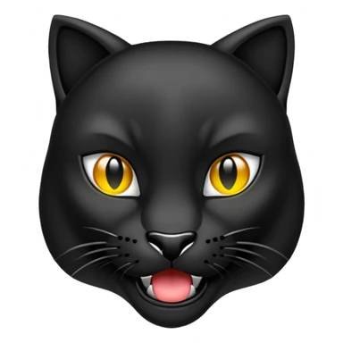 Emoji de pantera  sticker