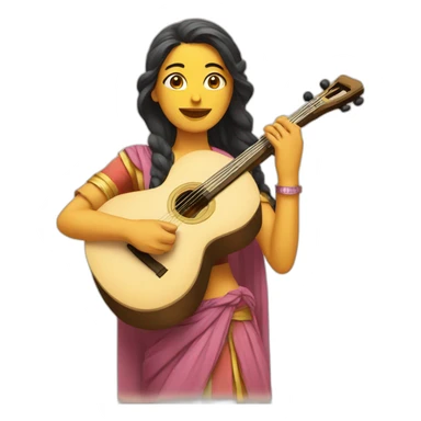 Sarasvati sticker