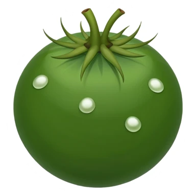 a caper berry, simple, clear sticker