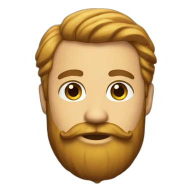 rich beard in a suit guy sticker