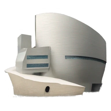 City of Bilbao with museum Guggenheim  sticker