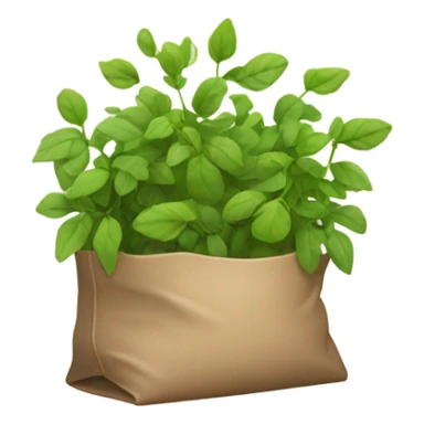 Bag of tree sticker