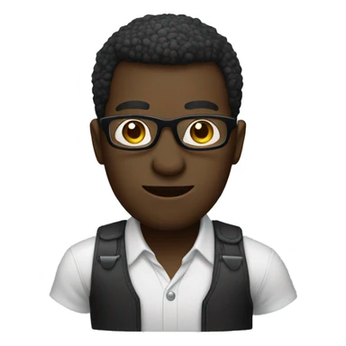 black avocado nerd sticker