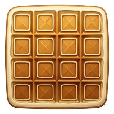 create a waffle emoji sticker