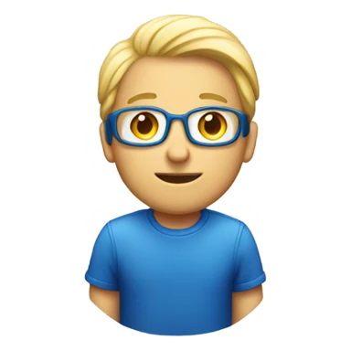 iPhone 16 Promaxx blue sticker