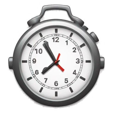 Deadline Emoji 
Usage: To highlight important deadlines.
Design Idea: A calendar page with a clock overlay. sticker