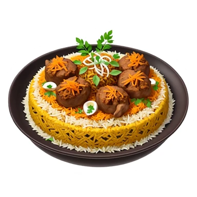 Hyderabadi Mutton Dum Biryani sticker