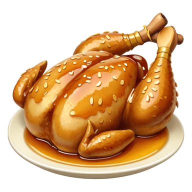 Honey garlic chicken sticker