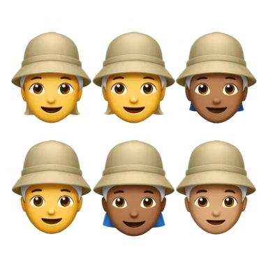 Emojis ovnis type discord avec un bob type jul avec différentes expressions sticker