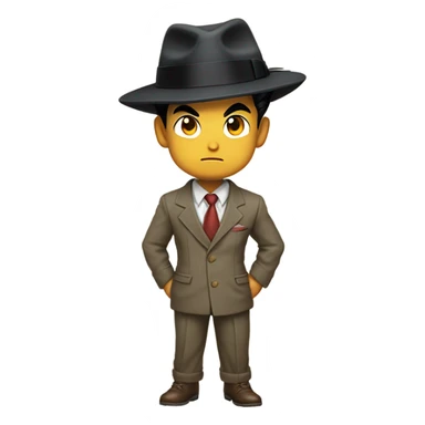 Goku in the 1940’s sticker