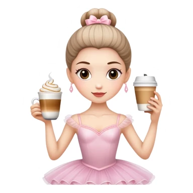 ballerina cappuccino ￼ sticker