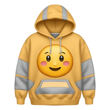 Oversized hoodie sticker