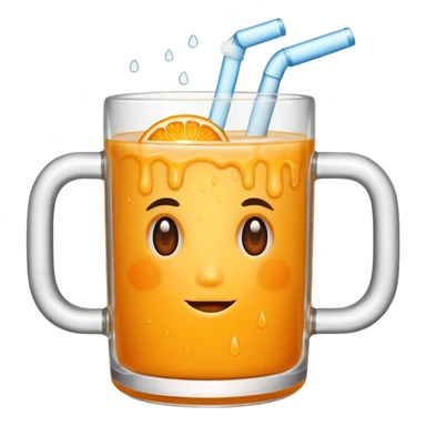 I want a mug of juice for the gym. sticker