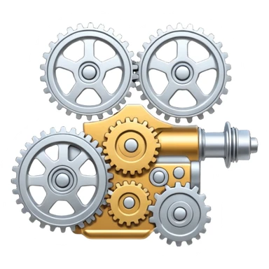 i want a emoji that describes a minibaja power Train that includes a CVT sticker