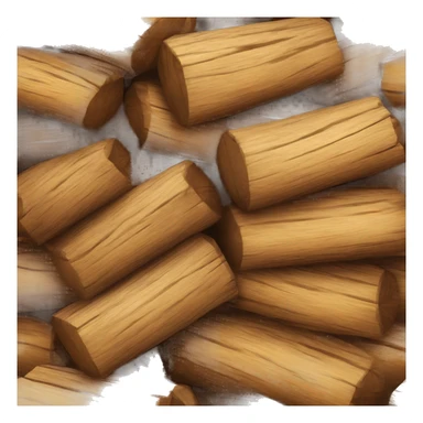 lump of wood sticker