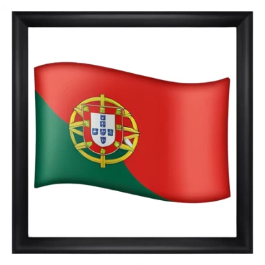 Before 1910 Portugal's flag sticker